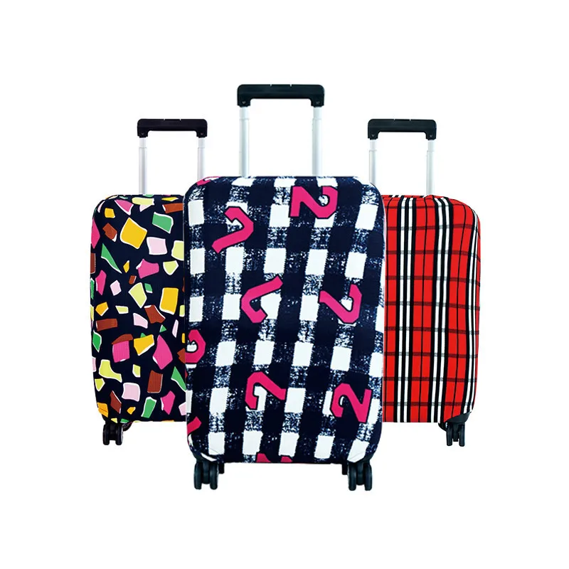 

Hot Fashion Travel on Road Luggage Cover Protective Suitcase cover Trolley case Travel Luggage Dust cover for 18 to 30inch