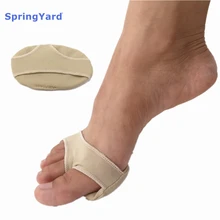 SpringYard Gel+Fabric Forefoot Pad Metatarsal Pads Cushion Corn Callus Soft Foot Care Tool for Shoes Men Women