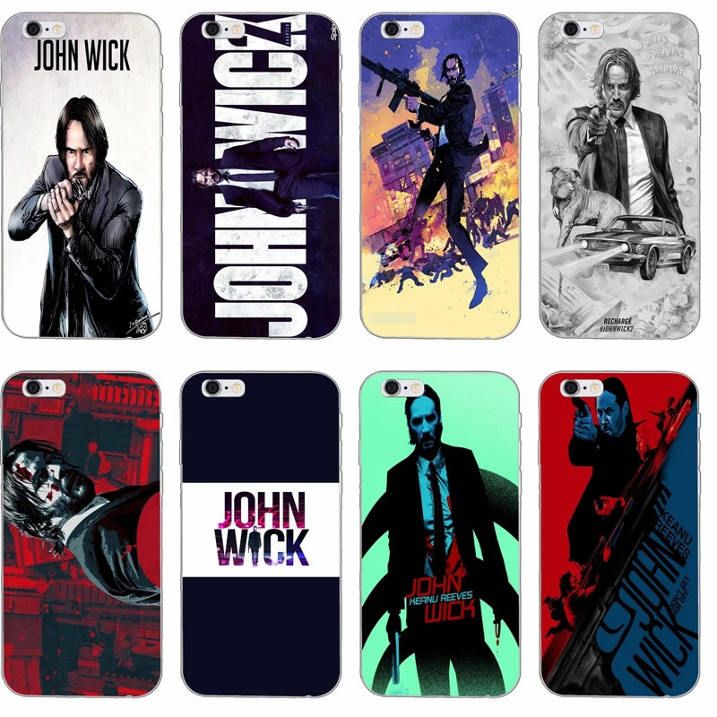 

john wick silicone TPU Soft phone case For Samsung Galaxy S3 S4 S5 S6 S7 edge S8 Plus mini Note 3 4 5