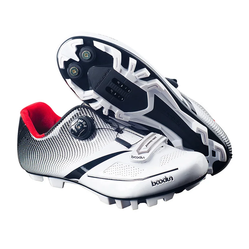 

Hot Sale Cycling Shoes for Men Mountain Bike Shoes Anti Slip Breathable Sneakers Athletic Sport Shoes Wearable Cycling Equipment