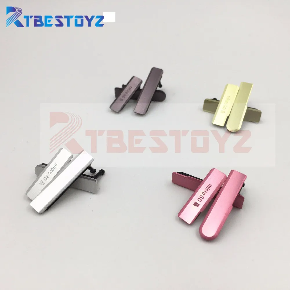 

100% Original For Sony Xperia Z1 Compact Mini D5503 USB Charging Port Dust Plug Cover + Micro SD Port + SIM Card Port Slot Cover