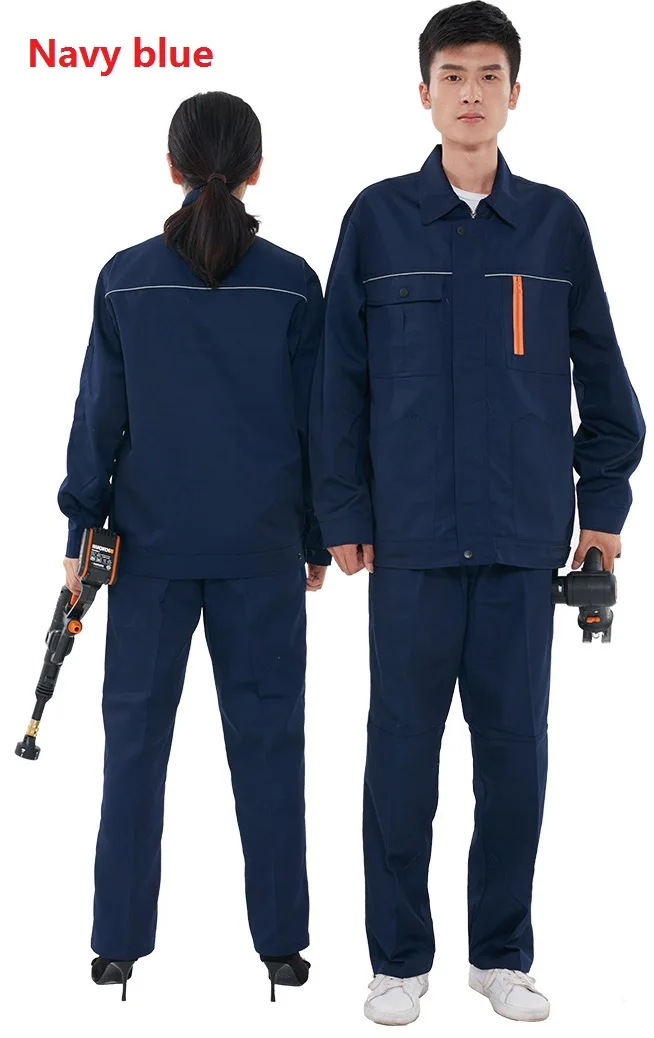Overalls for workmen Women Worker Clothing Work wear Suit Unisex Two Pieces Repairman Machine Worke