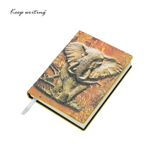 Блокнот А6, винтажный блокнот, ретро блокнот, рельефная Обложка, милый дневник из искусственной кожи, записная книжка, школьные принадлежности, офисные канцелярские принадлежности