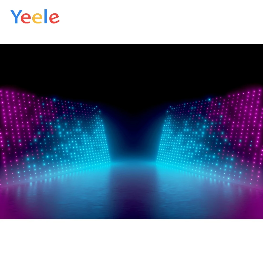 

Yeele Fluorescent Aperture Backdrops Star Stage Portrait Photography Background Custom Photographic Backdrop For Photo Studio