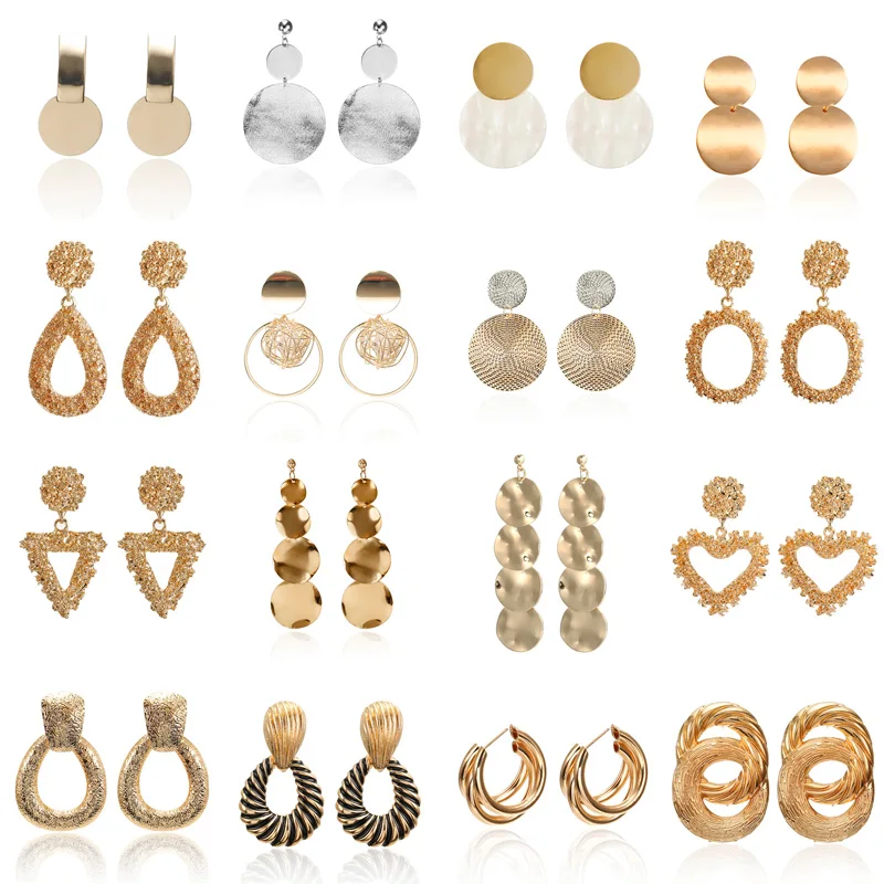 

2019 Women's Earring Hollow Out Ball Zara Earrings Round Gold Color Geometric Statement Earrings Best Selling Products Wholesale