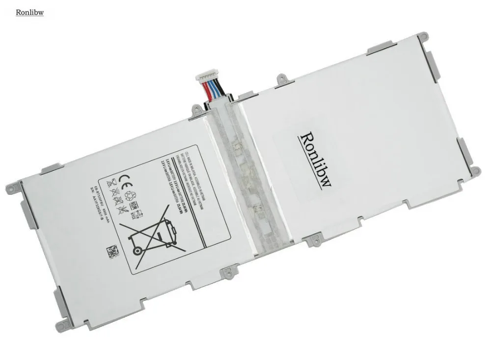 

Ronlibw 6800mAh EB-BT530FBC EB-BT530FBE Replacement Battery For Samsung Galaxy Tab Tablet 4 10.1" T530 T531 T535 P5220