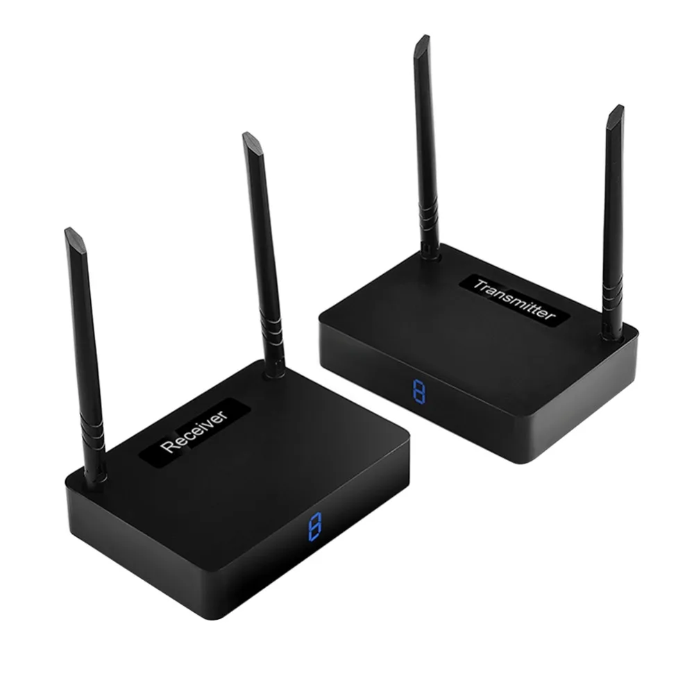 

New HD585 Wireless HDMI Transmitter Receiver Video 5.8 GHz 350m AV Sender Extender Set-top Box Sharing With IR Remote Cable