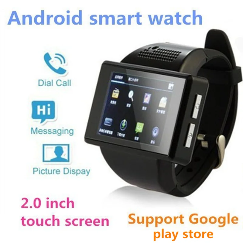 Celiadwn An1 Smart Watch Android font b Smartphone b font GPS 2 0MP Camera WiFi MP3