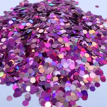 50 грамм 3*3 голографические блёстки для ногтей блестки хлопья голографическая Шестигранная блестка массивный блеск для ногтей, фестиваль тела* Выберите свой мешок