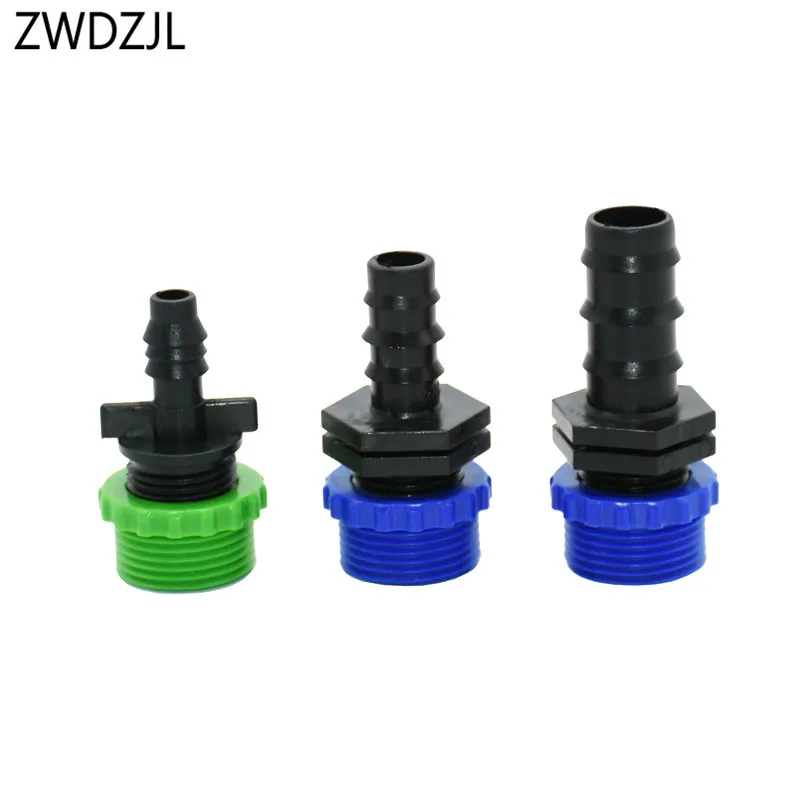 

8/11 1/2 3/4 garden hose water connector tap G1/2 G3/4 to 16mm 20mm 8/11 connections 1/2" 3/4" 16mm hose 2pcs