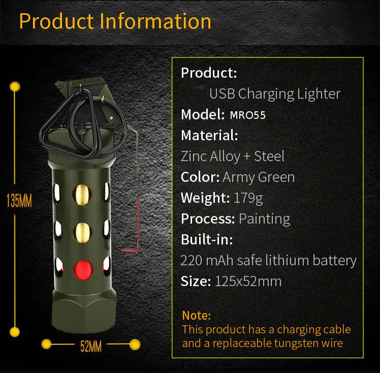 Вольфрам перезаряжаемая через USB зажигалка ветрозащитный Портативный сигареты зажигалки для курения Ciga Электронные напольные зажигалка для кемпинга