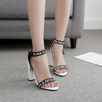 

Europe and the United States foreign trade fashion sexy open toe high heels wild sandals women's tide.
