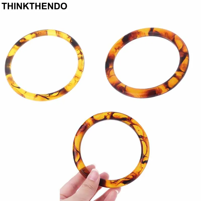 Tote Bag Round Resin Handle DIY Purse Handcraft Supplies Replacement Bags Making Tote Bag Round Resin Handle DIY Purse Handcraft Supplies Replacement Bags Making