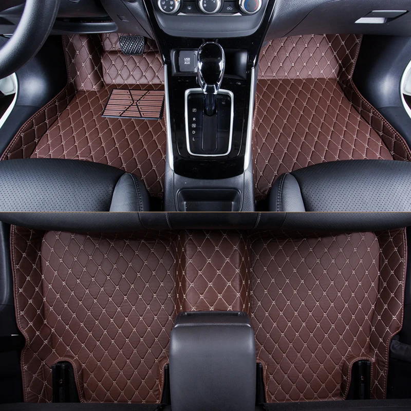 

WLMWL Car Floor Mats For BMW all models f30 f10 e46 x5 e70 x1 x3 e39 x5 x4 f11 car styling auto Cushion Car Carpet Covers