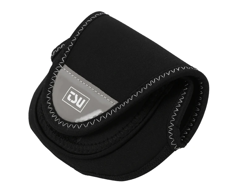 Spinpoler Black Reel Storage Bag Baitcasting Spinning Fishing Reel Protective Case Cover Pouch Storage Portable Bag  (4)