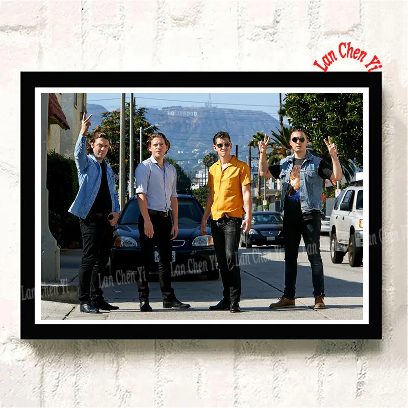 Arctic Monkeys музыкальная группа с белым покрытием бумажные плакаты Современная живопись плакаты настенные художественные картины для украшения гостиной