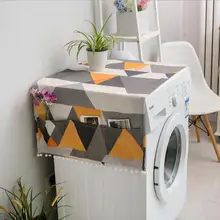 Fyjafon стиральная машина покрывает печатные пылезащитные крышки пылезащитный чехол с сумкой для хранения 50*130/70*170