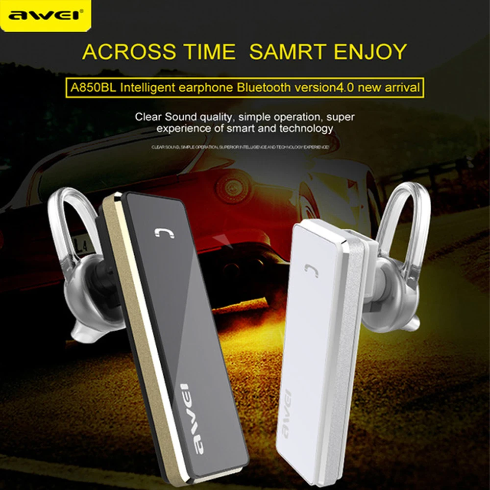

Awei Handsfree Blutooth Earpiece Auriculares Mini Bluetooth Headset Earphone For Your Ear Buds Phone Cordless Wireless Headphone