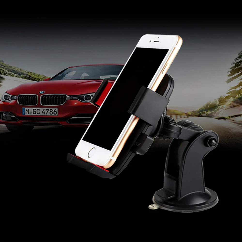 

Universal Car Phone Holder GPS Mount Holder Mobile Phone Outlet Bracket Multi-functional Stand for iPhone 6 7 8 X Samsung