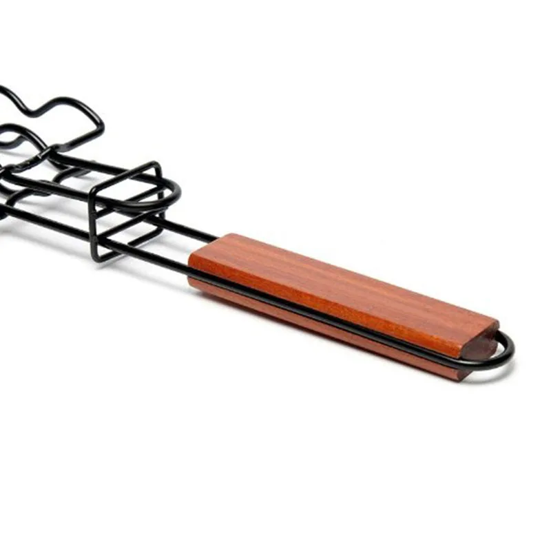 Бесплатная доставка 20 ''металлическая сетчатая корзина антипригарная