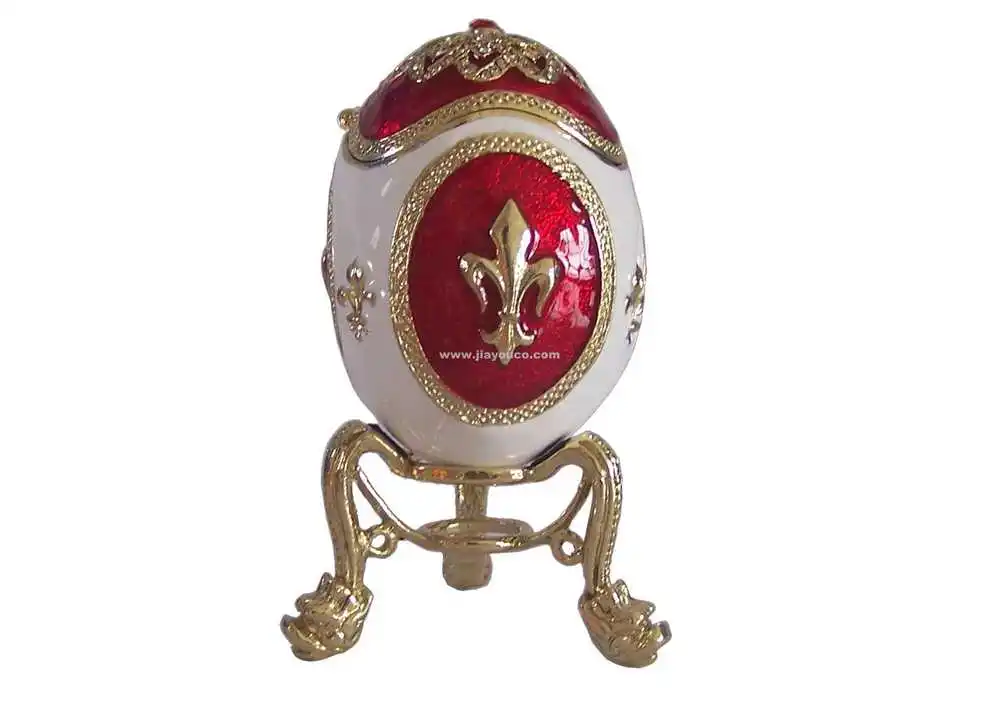 Russian faberge style egg trinket box bejeweled egg jewelry box Russian crafts.jpg