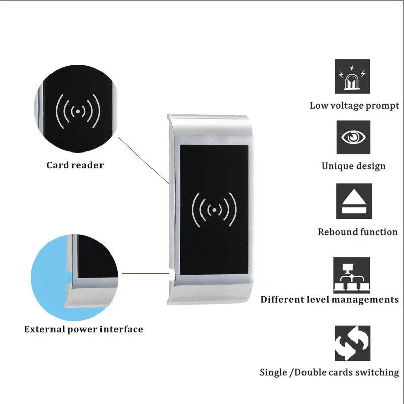 RFID магнитный замок для шкафа электронный замок для шкафа из цинкового сплава