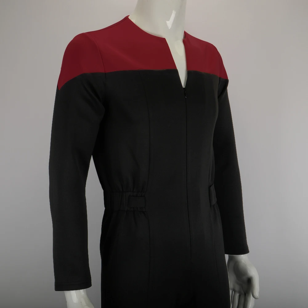 Star Trek Deep Space Nine Cosplay Commander Sisko Duty Uniform Jumpsuit Costume