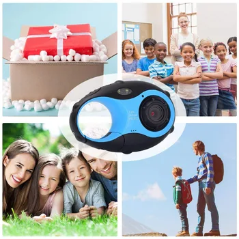 

1.5inch Kids Underwater Cameras Digital Video Actions Camera For Kids Christmas Gift For Children Play Travelling Digital Camera