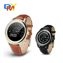 Smart watch DUAL-CORE-CHIP-DM365 upgrate von DM360 MTK2502A-ARM7 kapazitiven touchscreen bluetooth 4,0 unterstützung android & IOS smartwatch
