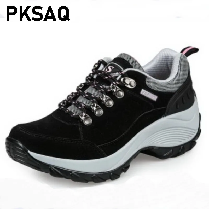 

Fashion Autumn Sneakers Wedges Shoes For Women Platform Womens Casual Female Black Shoes Woman Footwear Wayfarer