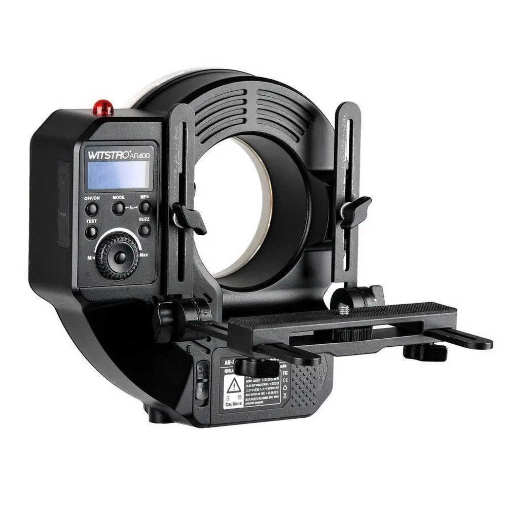 Godox AR400 400 Вт литий ионный аккумулятор ЖК панель мощная Макросъемка светодиодная