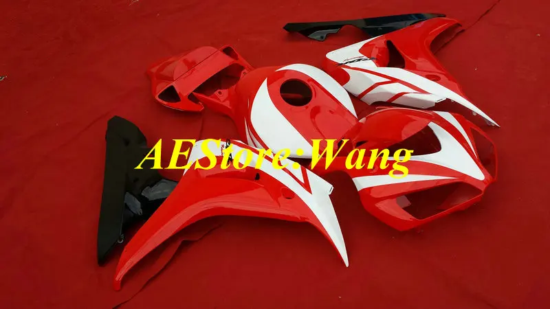 Мотоциклетный вставной обтекатель комплект для HONDA CBR1000RR 06 07 CBR 1000RR CBR 1000 RR 2006 2007 ABS красные, белые Обтекатели набор+ подарки HF16