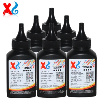 

6X Laser Printer Compatible Toner Powder Replacement for HP LaserJet 1010 1012 1015 1018 1020 1022 3015 12A Q2612A Toner