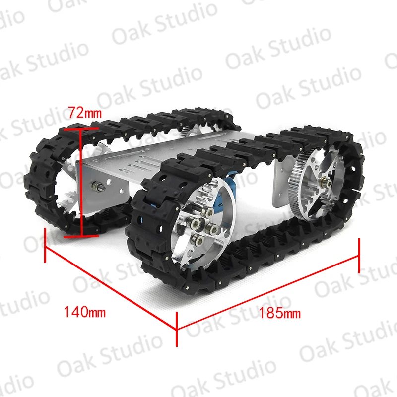 Мини T10 умный робот танк шасси гусеничный автомобиль платформа с ТТ мотор для DIY робот