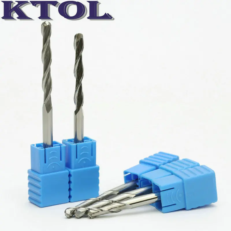 2 flute ball milling tools engraving cutter cnc router bit