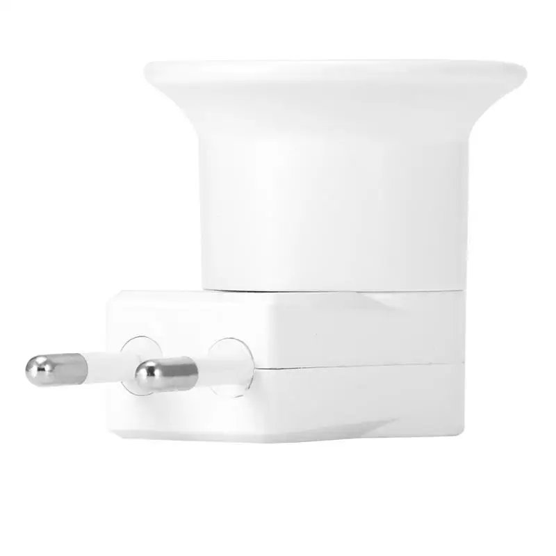 E27 LED Light Male Sochet Base Type To AC Power 110V 220V EU Plug Lamp Holder Bulb Adapter Converter With ON/OFF Button Switch