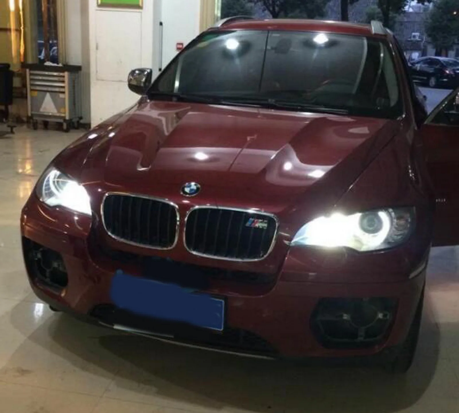 ANGRONG ангельские глазки H8 60 Вт светодиодные галогенные лампы для фар BMW E90 E91 E92 E60