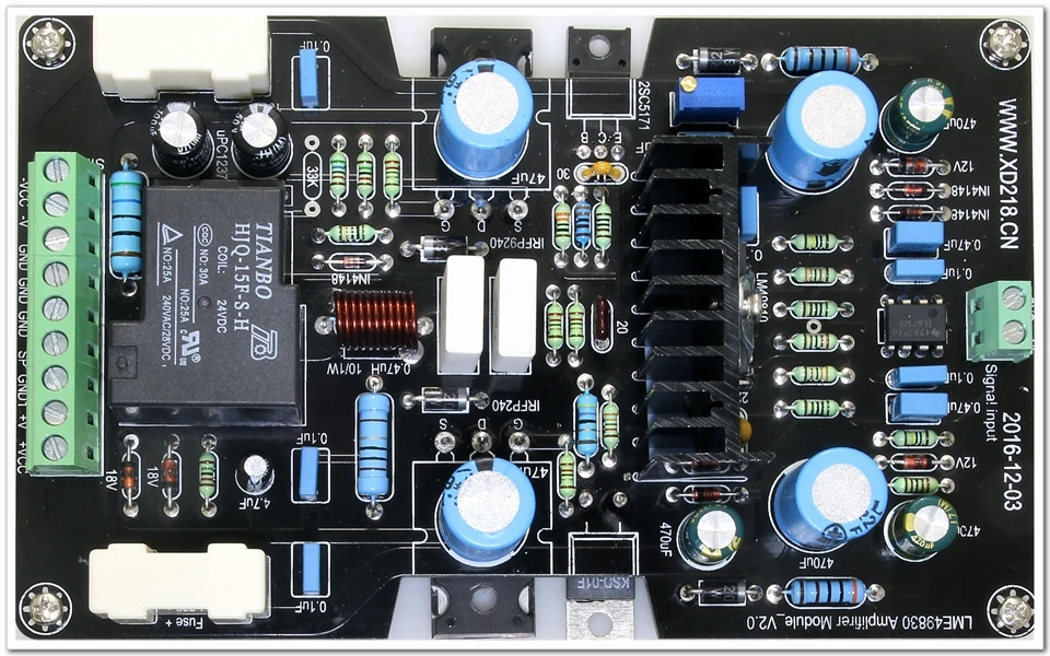 LME49830 _ IRFP240 IRFP9240 Плата усилителя мощности DC servo трубка с полевым эффектом 100 Вт моно