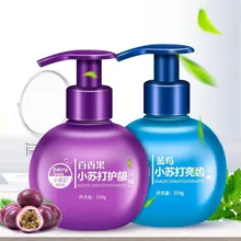 220 мл Волшебная пищевая Сода зубная паста отбеливание зубов Чистка гигиены уход за полостью рта страсть фруктовая зубная паста белый зуб