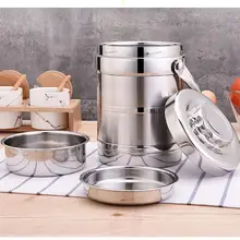 Япония 2L контейнер из нержавеющей стали для супа вакуумная фляжка-термос для горячей еды бутылка изолированный ланч бокс коробка для обеда