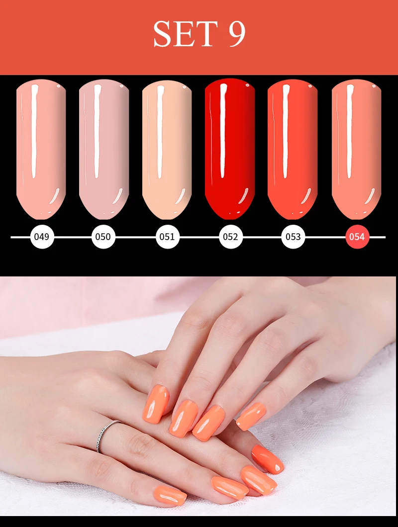 Lily Angel 7,3 мл Nail Art Дизайн Маникюр 110 Цвет Soak Off эмали гель для ногтей Светодиодный УФ гель лак для ногтей 39-76