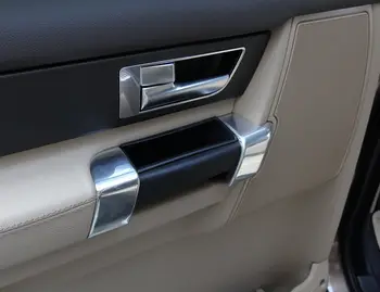 

4 PCS Door Handle Storage Box Armrest Box For RANGE ROVER Discovery 4 2010-2016 Car Storage