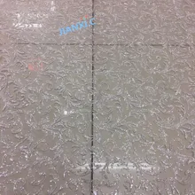 Дизайн CiCi-110622 Африканский кружевной ткани наклеенного блеск французский тюль кружевной ткани