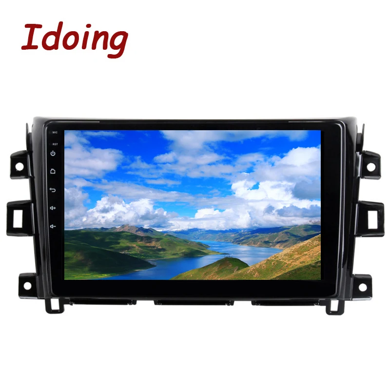 Flash Deal Idoing 10.2"2.5D IPS 1din Car Android 8.0 Radio audio Multimedia Player Fit Nissan Navara 2015-2017 4G+64G 8 Core GPS Navigation 4