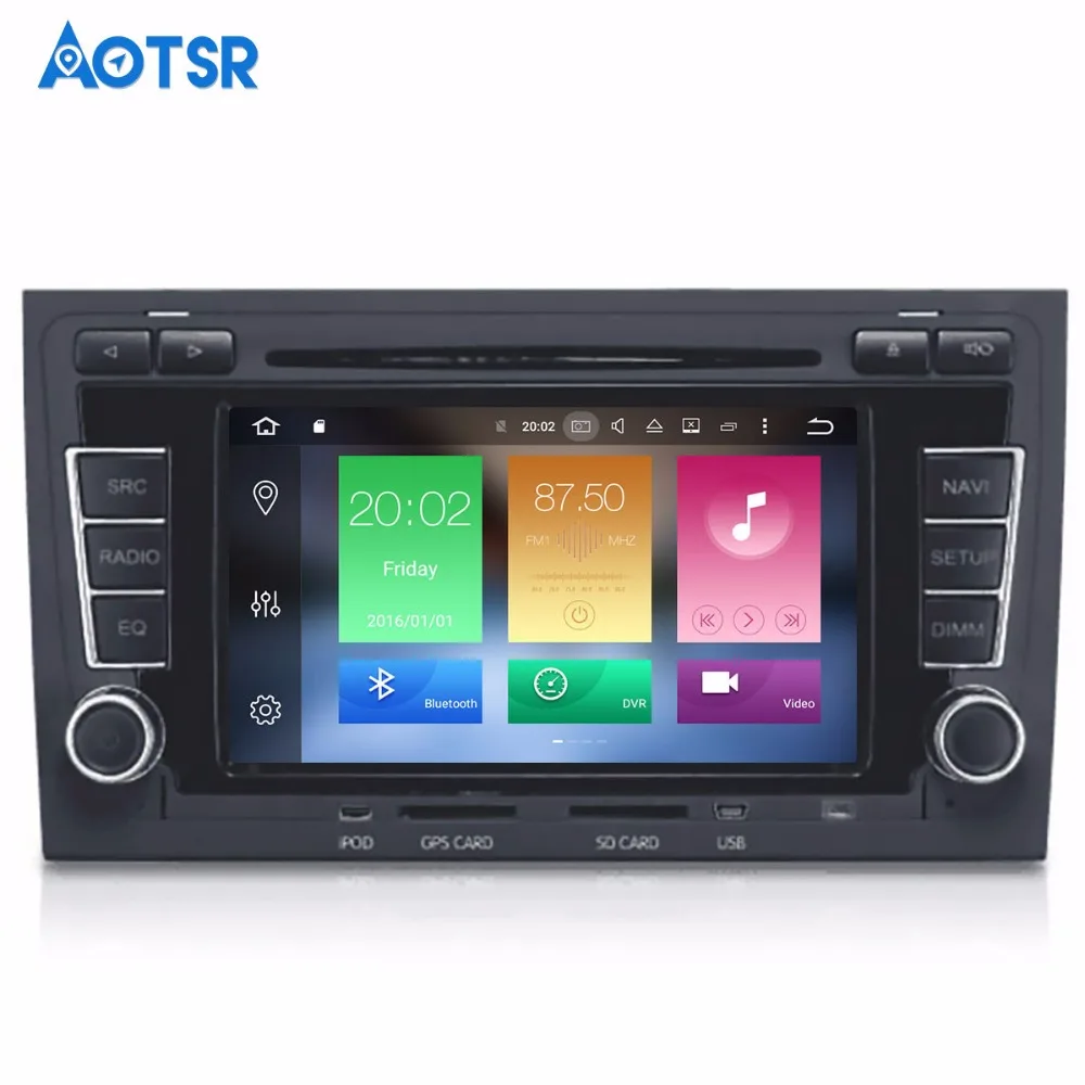Excellent 2 DIN car DVD GPS For Audi A4 S4 RS4 2003-2012 with dvd player Radio navigation Audio multimedia capacitance touch screen stereo 4