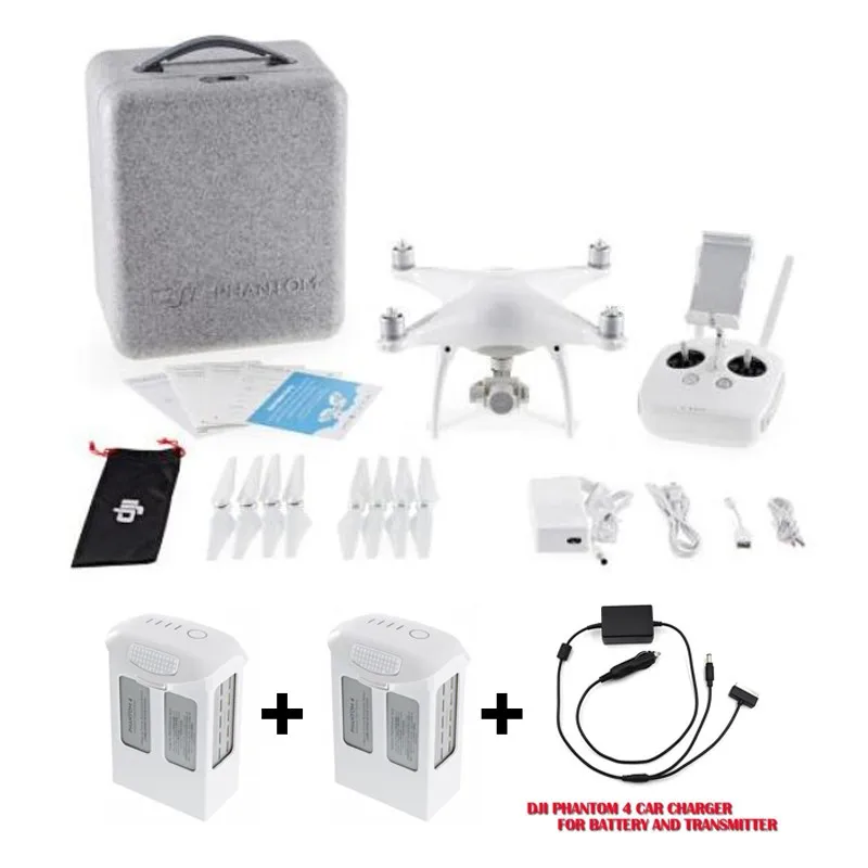 3pcs Battery DJI Phantom 4 Rc Helicopter Quadcopter Professional Drone With HD Camera 4K 3Aixs Gimbal Phantom4 Fpv Gps