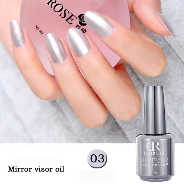 Mirror Metallic Bling Gel Nail Polish Nails Paint Uv Poly Rose Mirror Metallic Bling Gel Nail Polish Nails Paint Uv Poly Rose Gold Soak Shiny