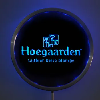 

rs-a0173 Hoegaarden Belgium Beer LED Neon Round Signs 25cm/ 10 Inch - Bar Sign with RGB Multi-Color Remote Wireless Control