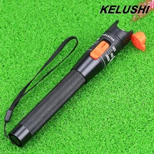 KELUSHI 10mw Fiber Optical Cable Tester Red Light Source visual Fault Locator Testing Tool with 2.5mm Connecotor for CATV FTTH