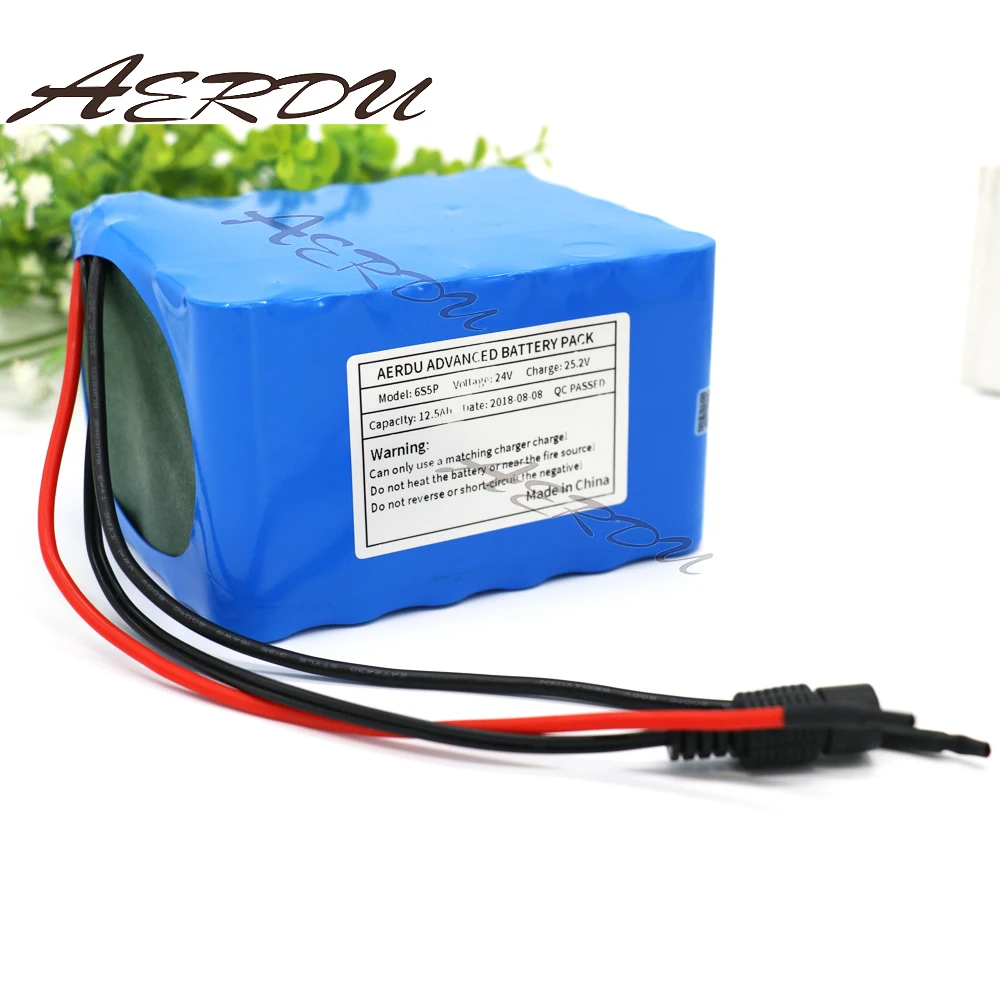 AERDU 3S10P 12V 35Ah 11.1V 12.6V Li-Ion battery pack by AED18650 3500mAh batteries for electric motobicycle ebike scooter 50ABMS